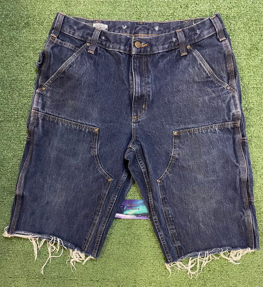 Carhartt double knee denim shorts