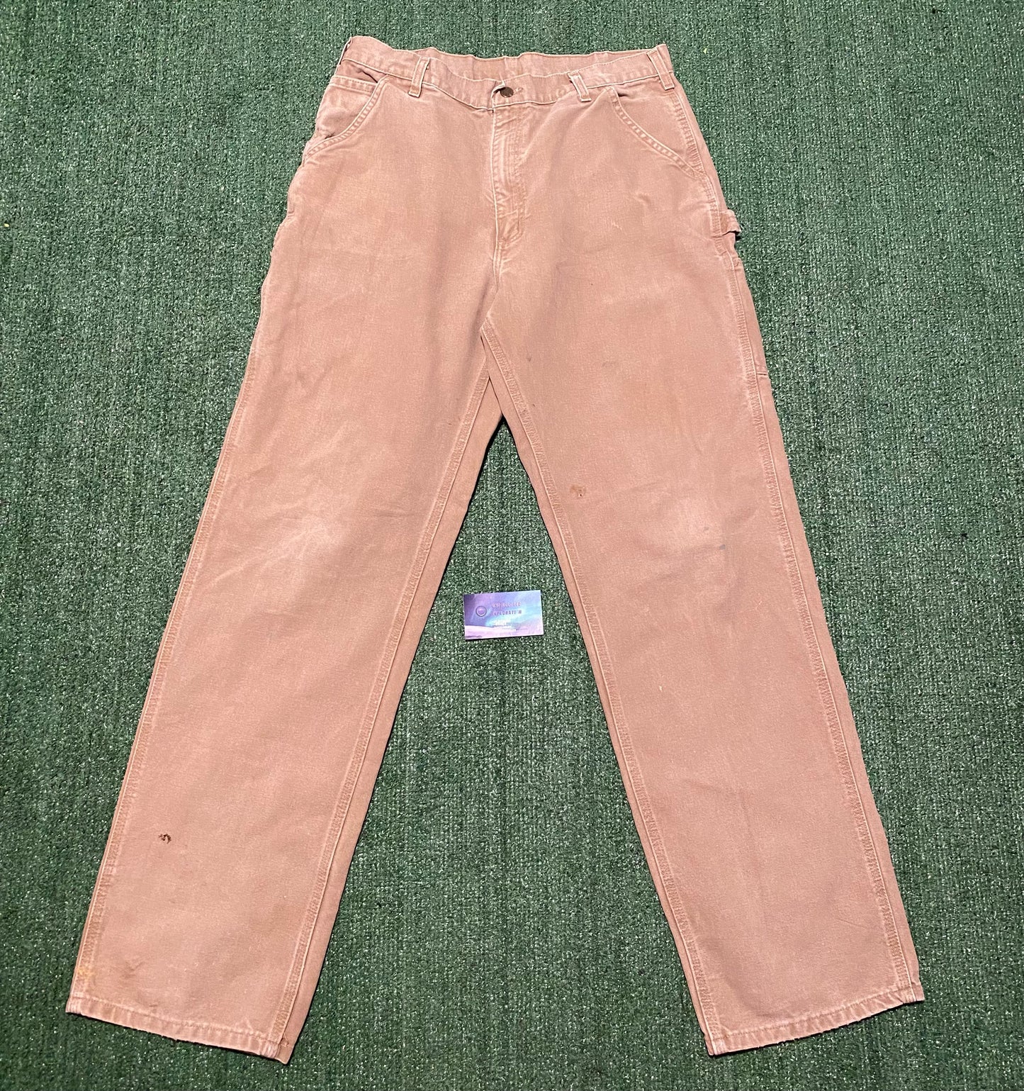 Vintage Carhartt tan carpenter pants