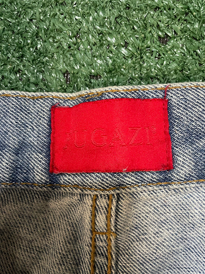 FUGAZI Chain Splatter Jeans