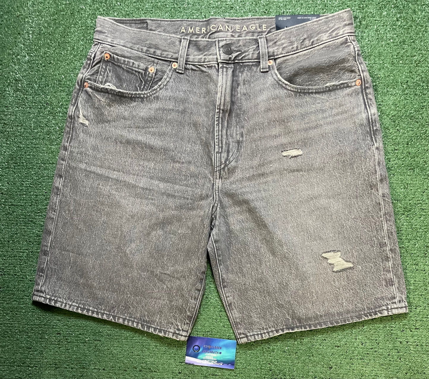 American Eagle grey Jean shorts