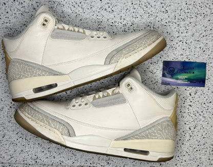 Jordan 3 Craft Ivory 11.5 Men/13 Women “Preowned”