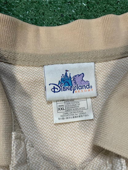 Vintage Disneyland resort 50 year anniversary embroidered polo