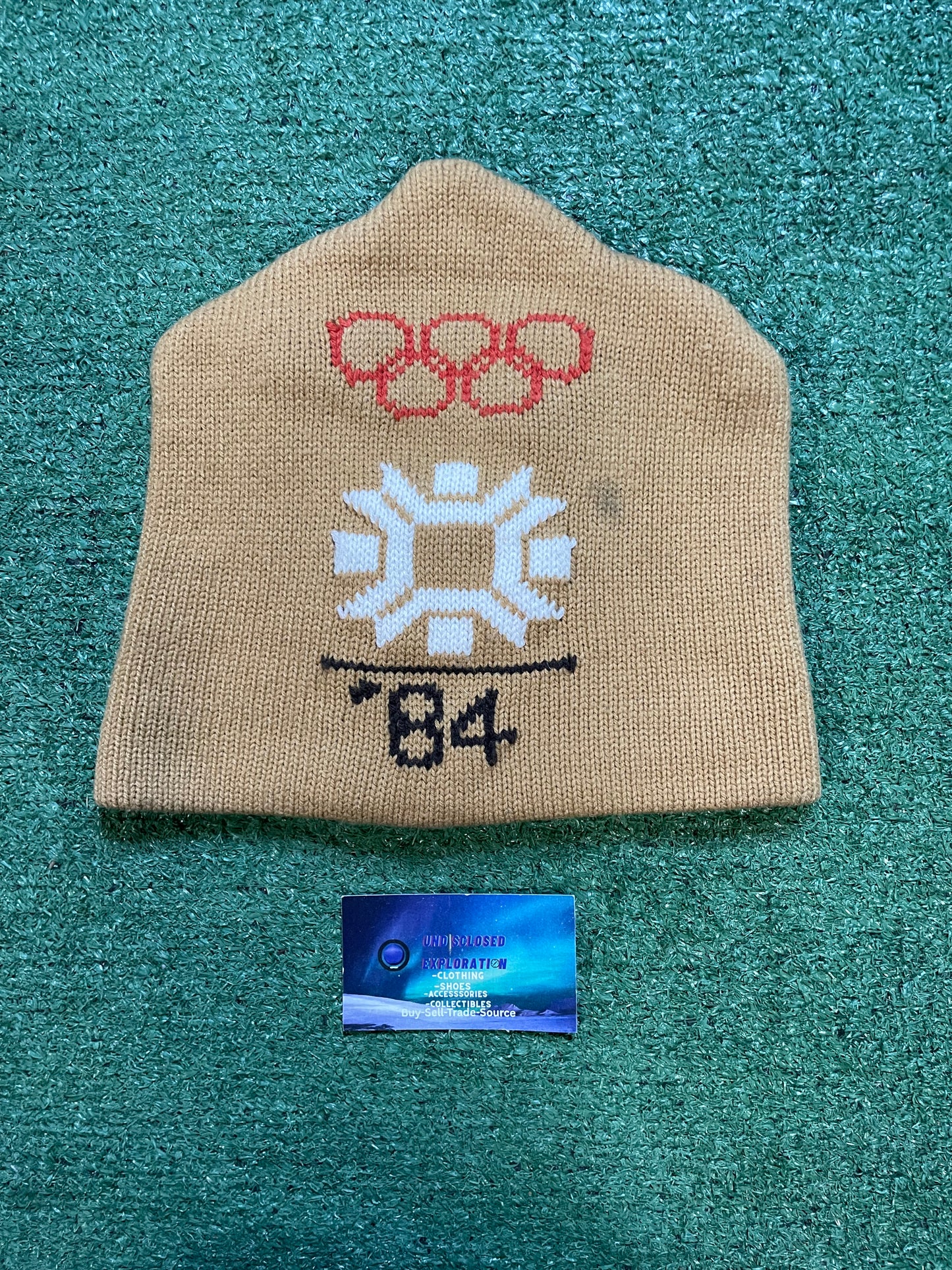 Vintage 1984 winter Olympics  beanie