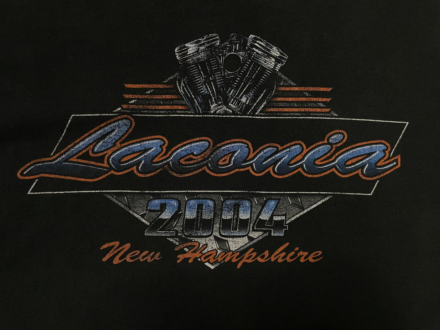 Vintage 2000s Who Let The Hogs Out? Biker tee