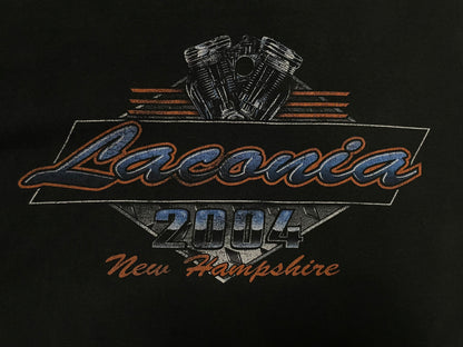 Vintage 2000s Who Let The Hogs Out? Biker tee