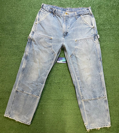 Carhartt denim double knees pants