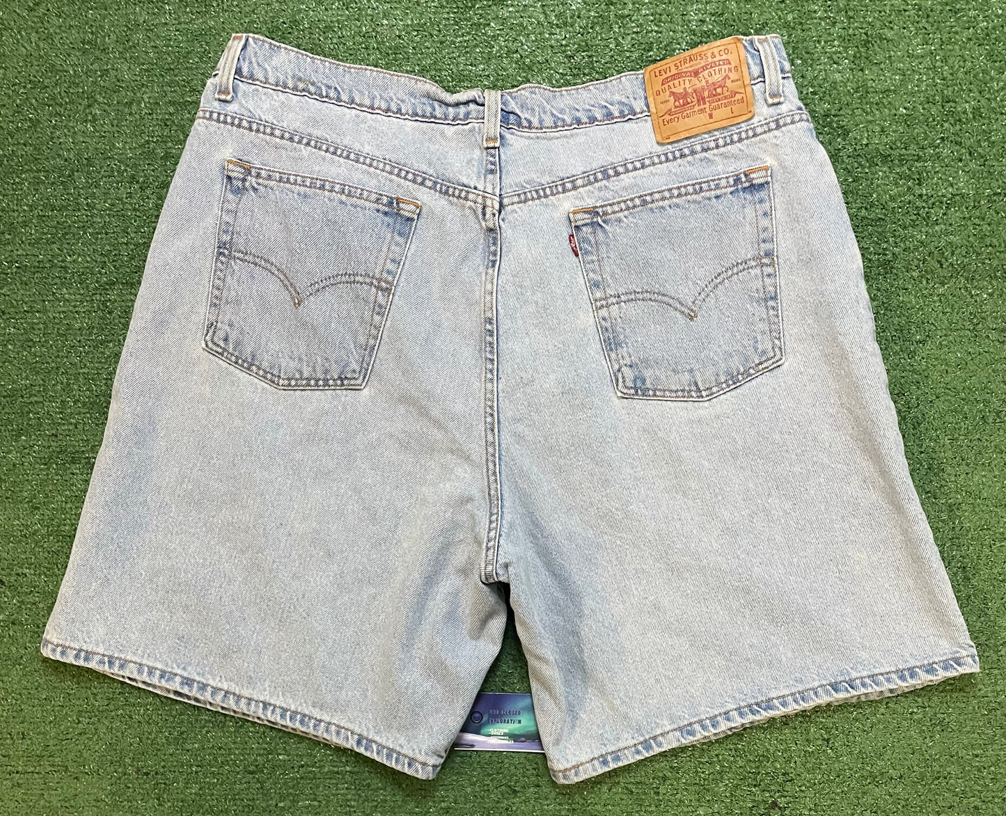 Vintage Levi light wash Jean shorts
