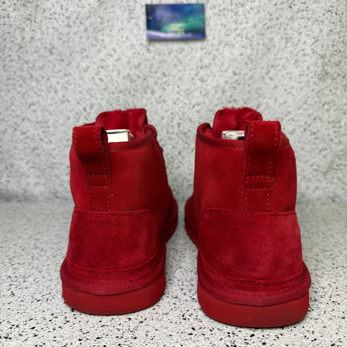 UGG Neumel Boot Samba Red 9 Men “Preowned”