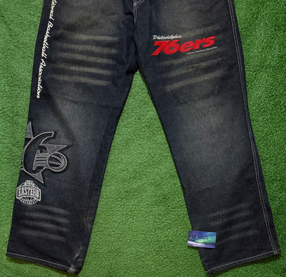 Vintage NBA Philadelphia 76ers Jeans