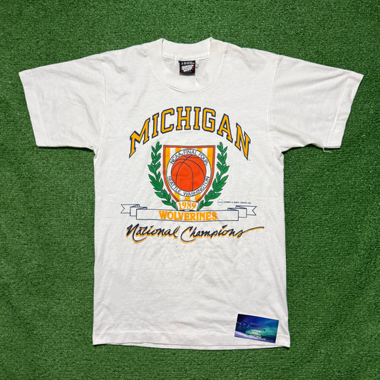 Vintage Michigan Wolverines Final Four 1989 Shirt