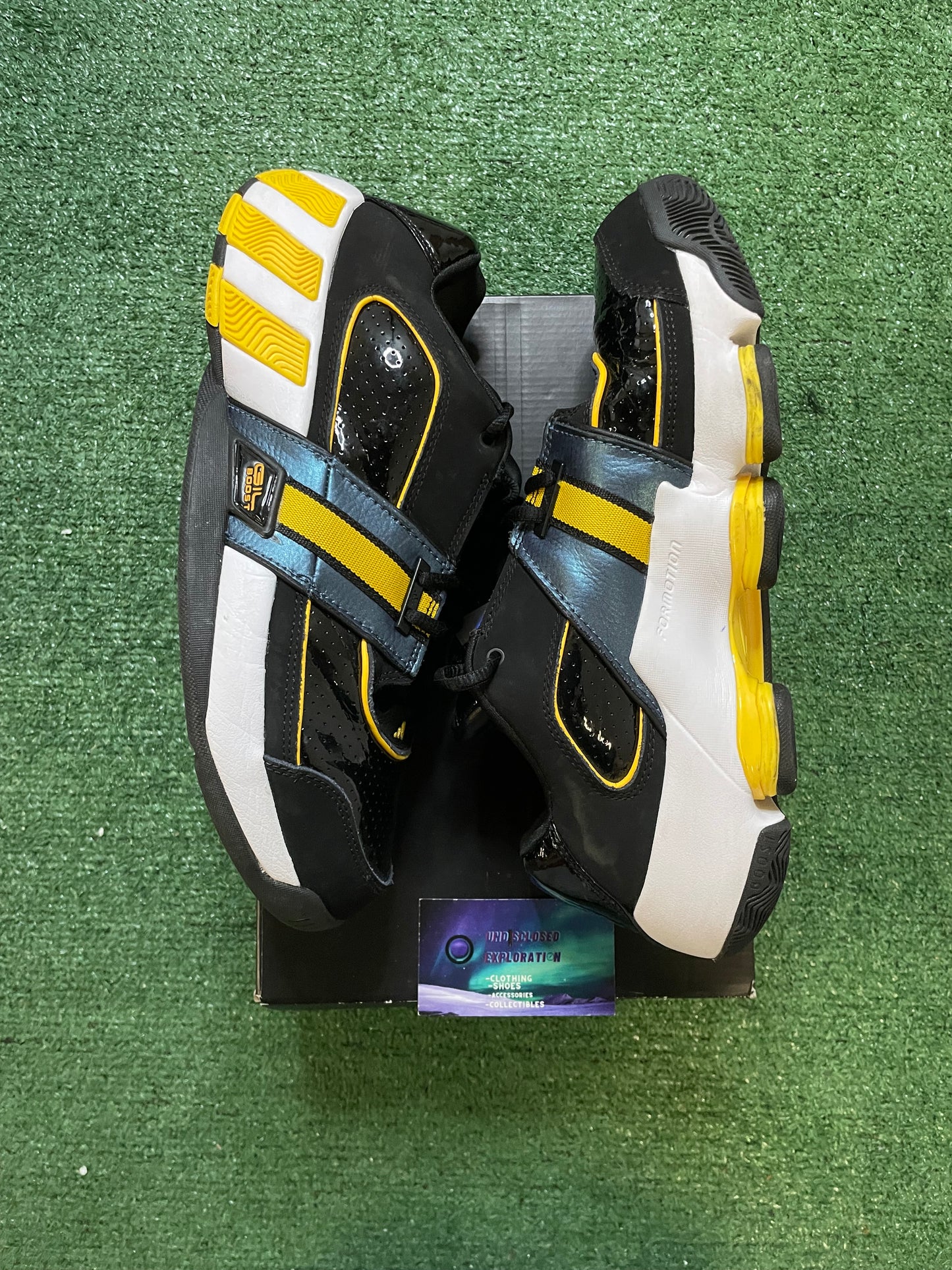 Adidas agent Gil restomod black bold gold size 10.5men/12women