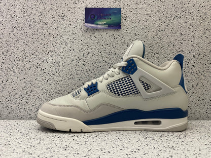 Jordan 4 Military Blue 10.5 Men/12 Women “Preowned”
