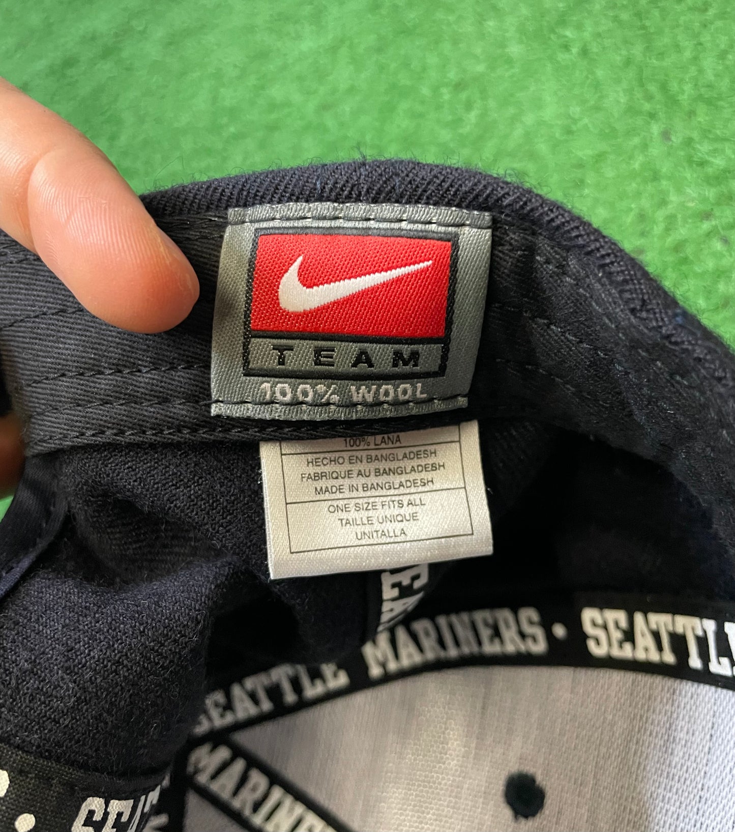 Vintage 1990s Nike Seattle Mariners embroidered hat
