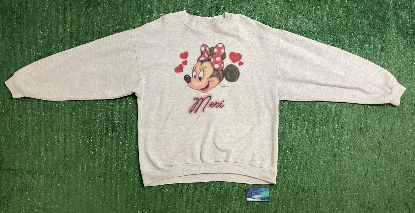 Vintage 1990s Minnie Mouse Disney Crewneck