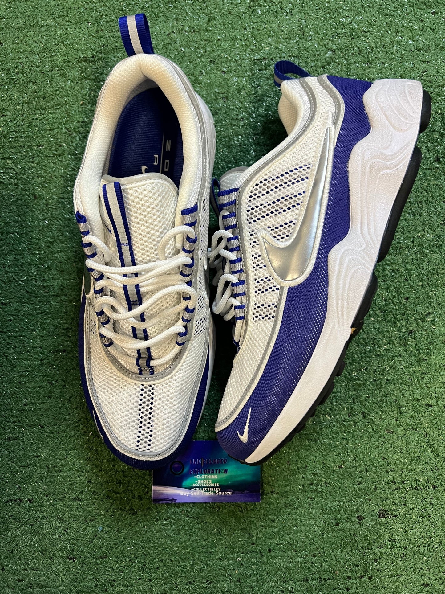 Nike air zoom spiridon concord size 10men/11.5women