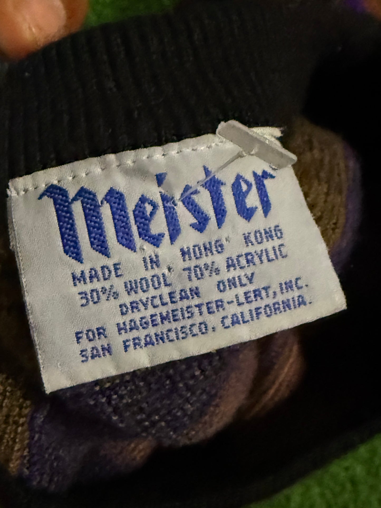Vintage Meister Knit Crewneck