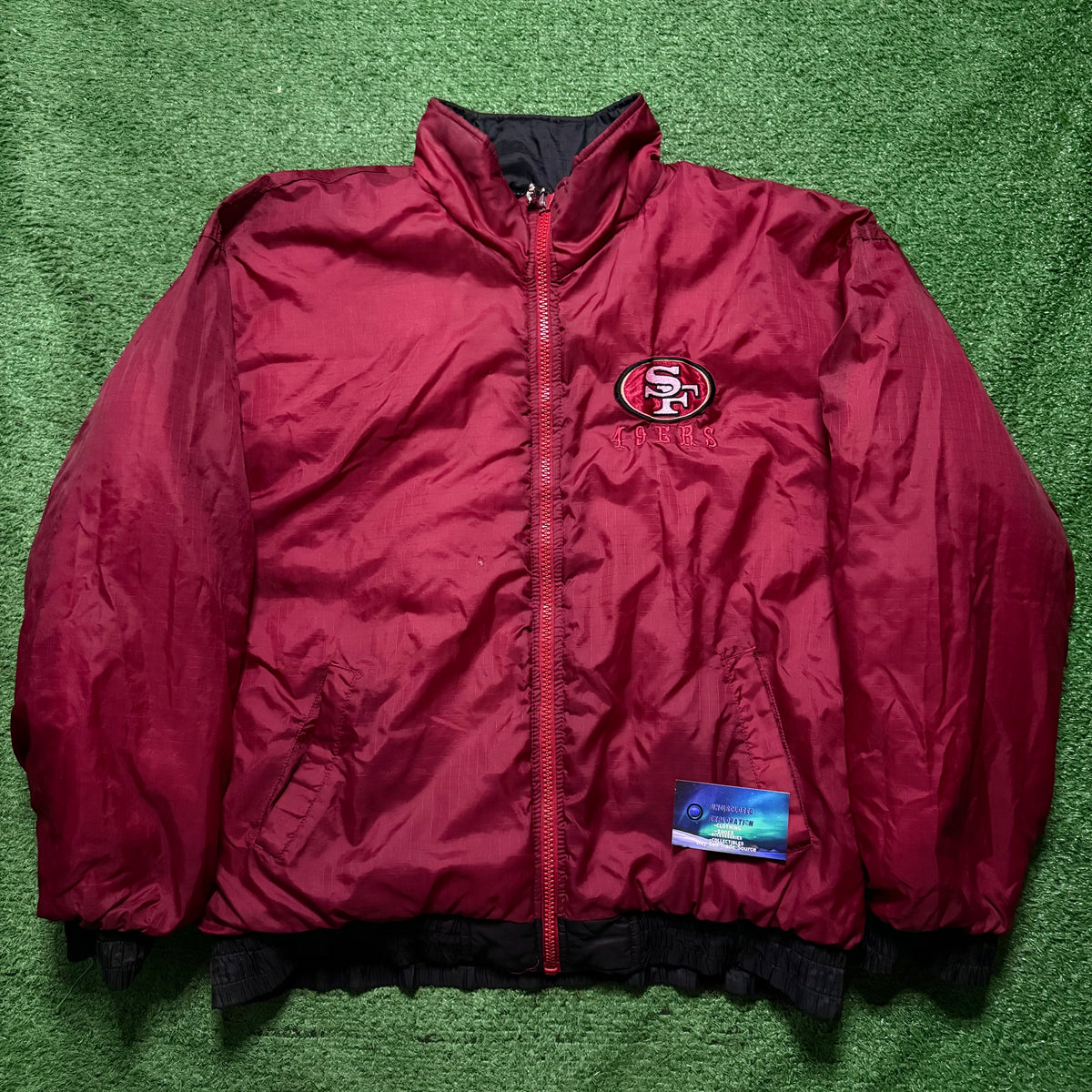 Vintage San Francisco 49ers Reversible Jacket