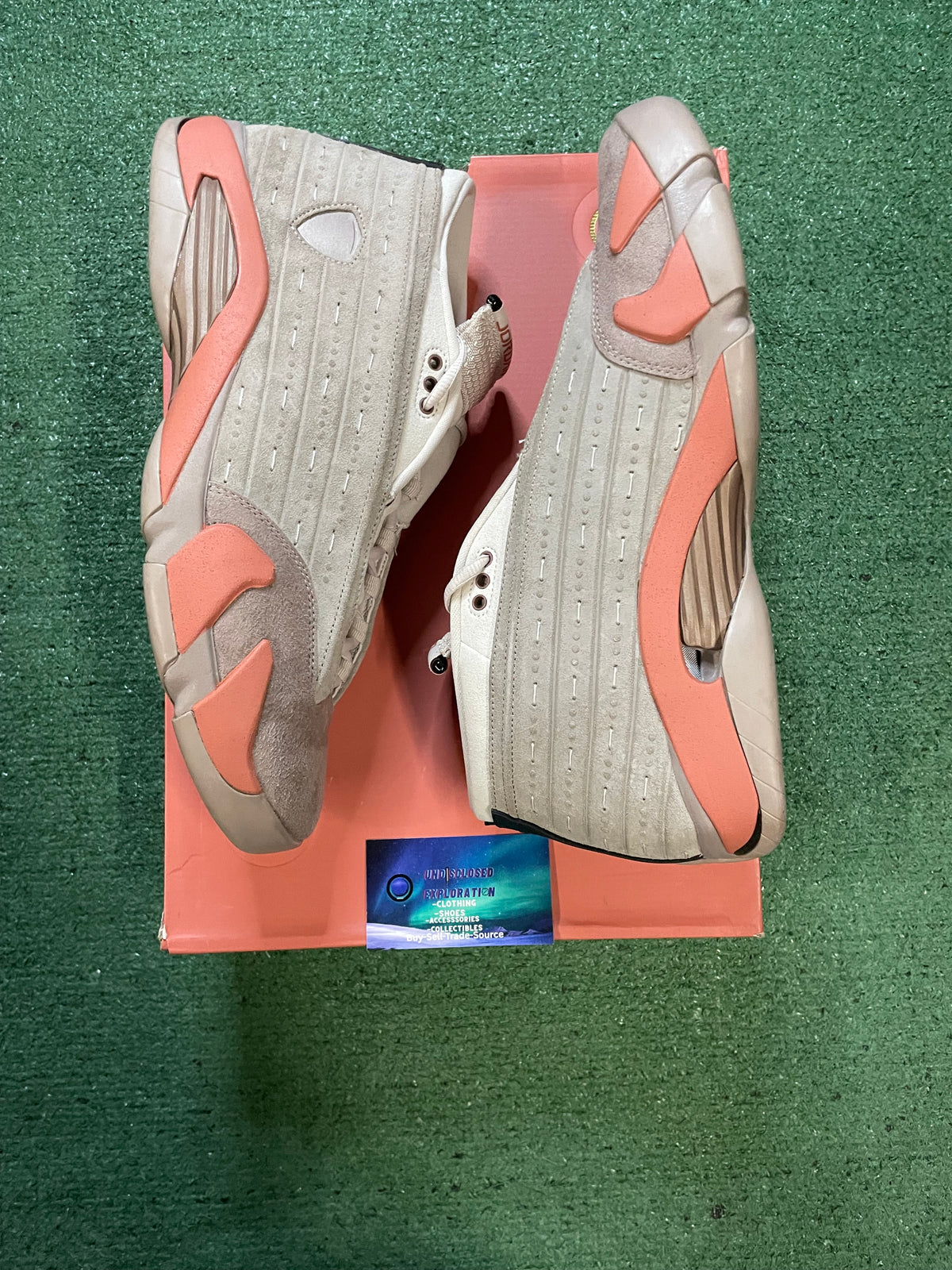 Air Jordan 14 clot Terra blush size 13men/14.5women