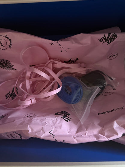 Jordan 1 Low Travis Scott Fragment 10 Men/11.5 Women “Preowned”