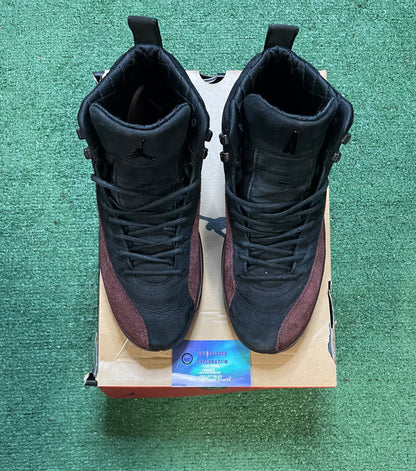 Air Jordan 12 a ma maniere black size 11men/12.5women