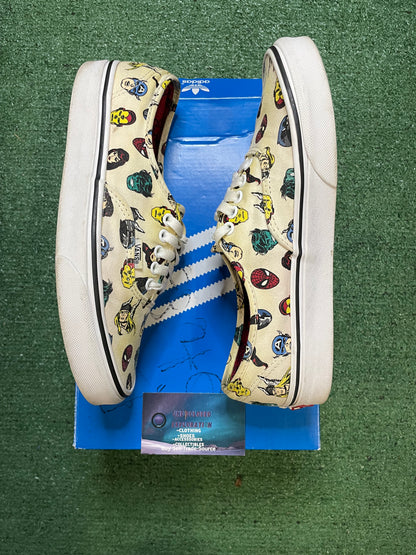 vans Authentic x Marvel Marvel Heads size 8men/9.5women