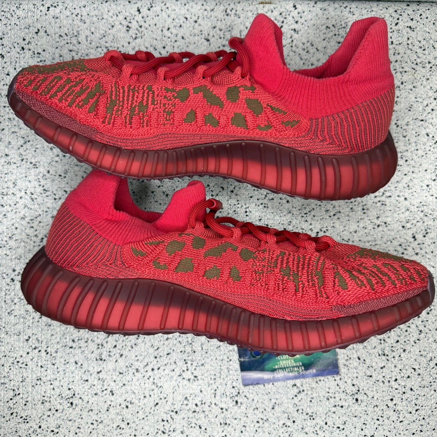 Yeezy 350 V2 CMPCT Slate Red 10.5 Men “Preowned”