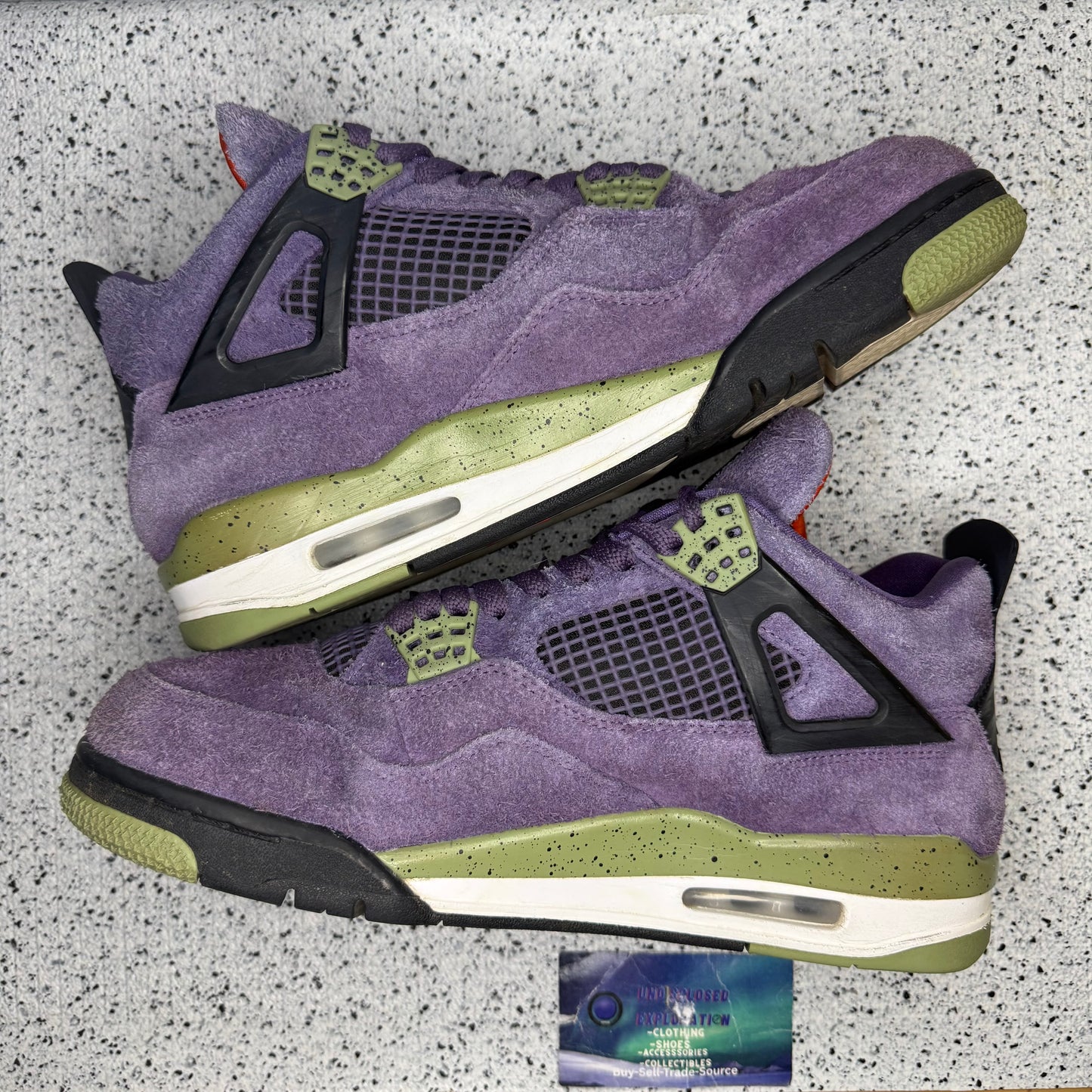 Jordan 4 Purple Canyon 10 Men “Preowned”