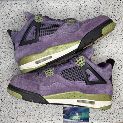 Jordan 4 Purple Canyon 10 Men “Preowned”