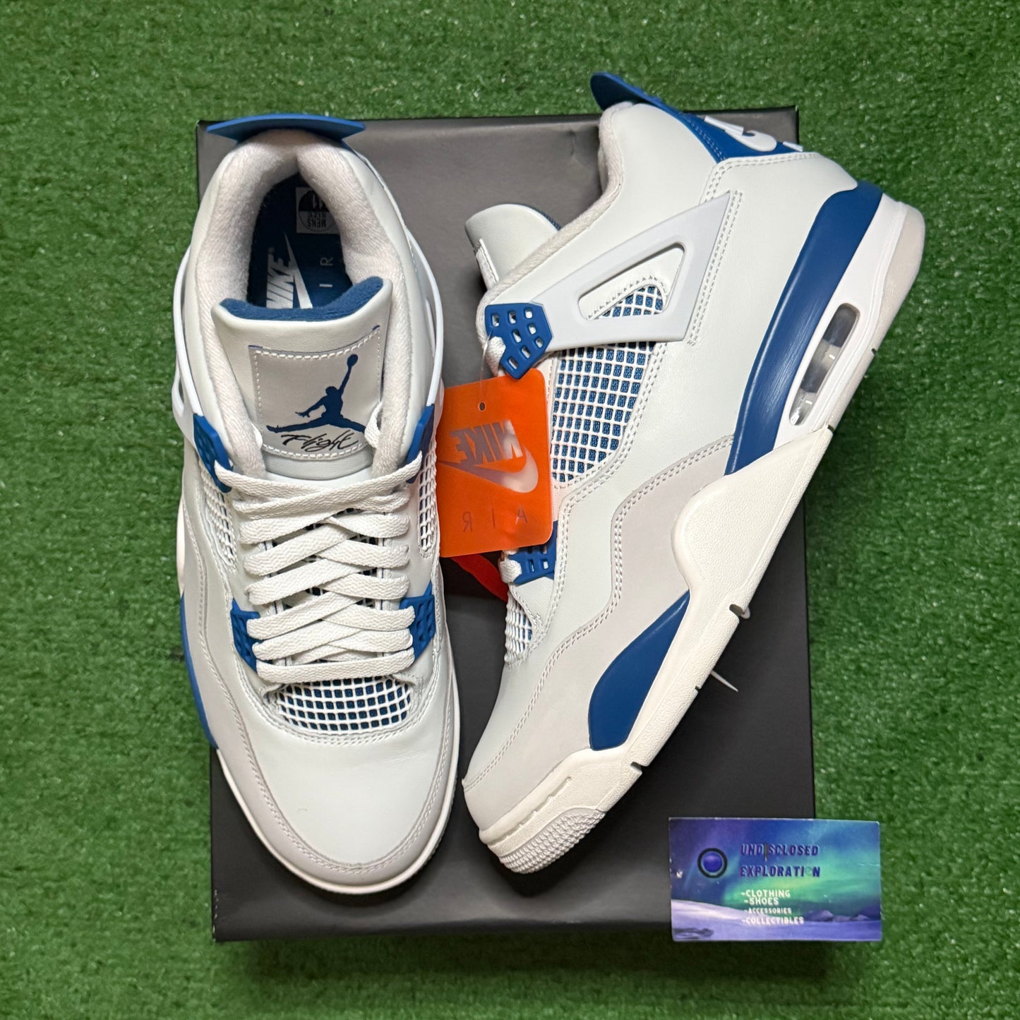 Jordan 4 Military Blue