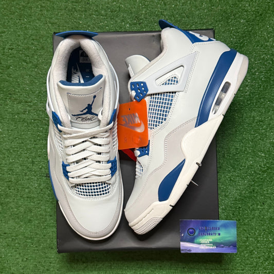 Jordan 4 Military Blue