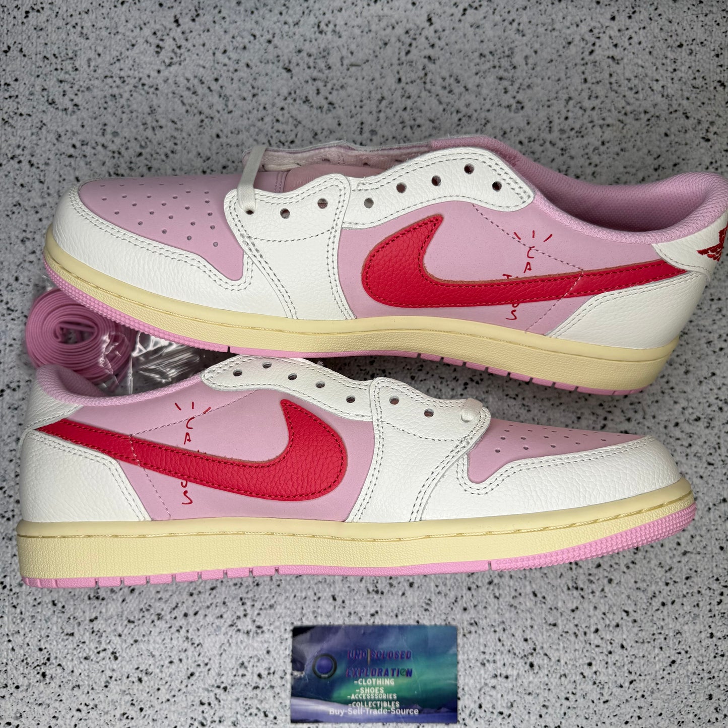 Jordan 1 Low Travis Scott Tropical Pink