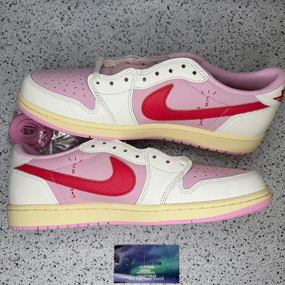 Jordan 1 Low Travis Scott Tropical Pink