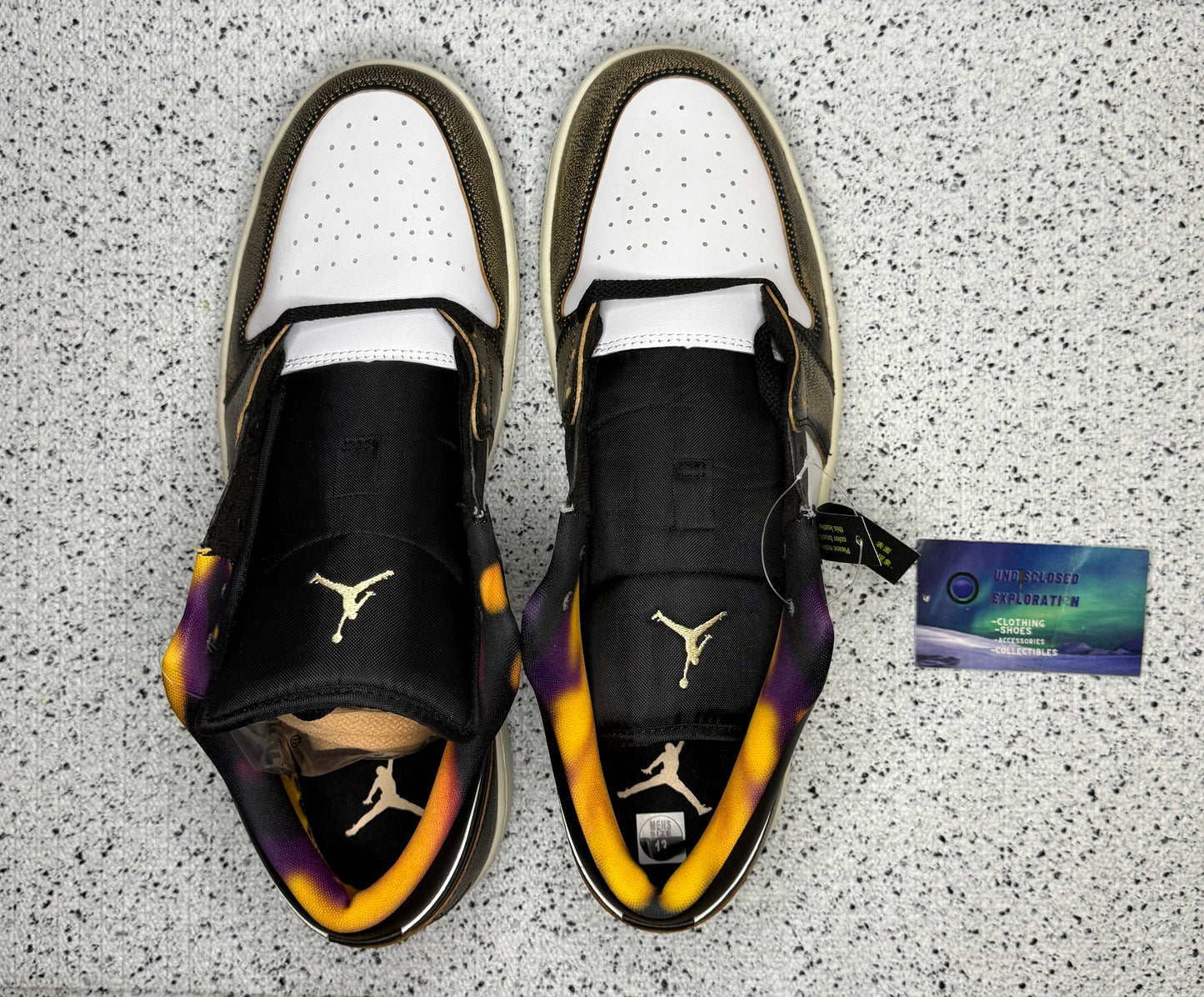 Jordan 1 Low Wear Away Yellow