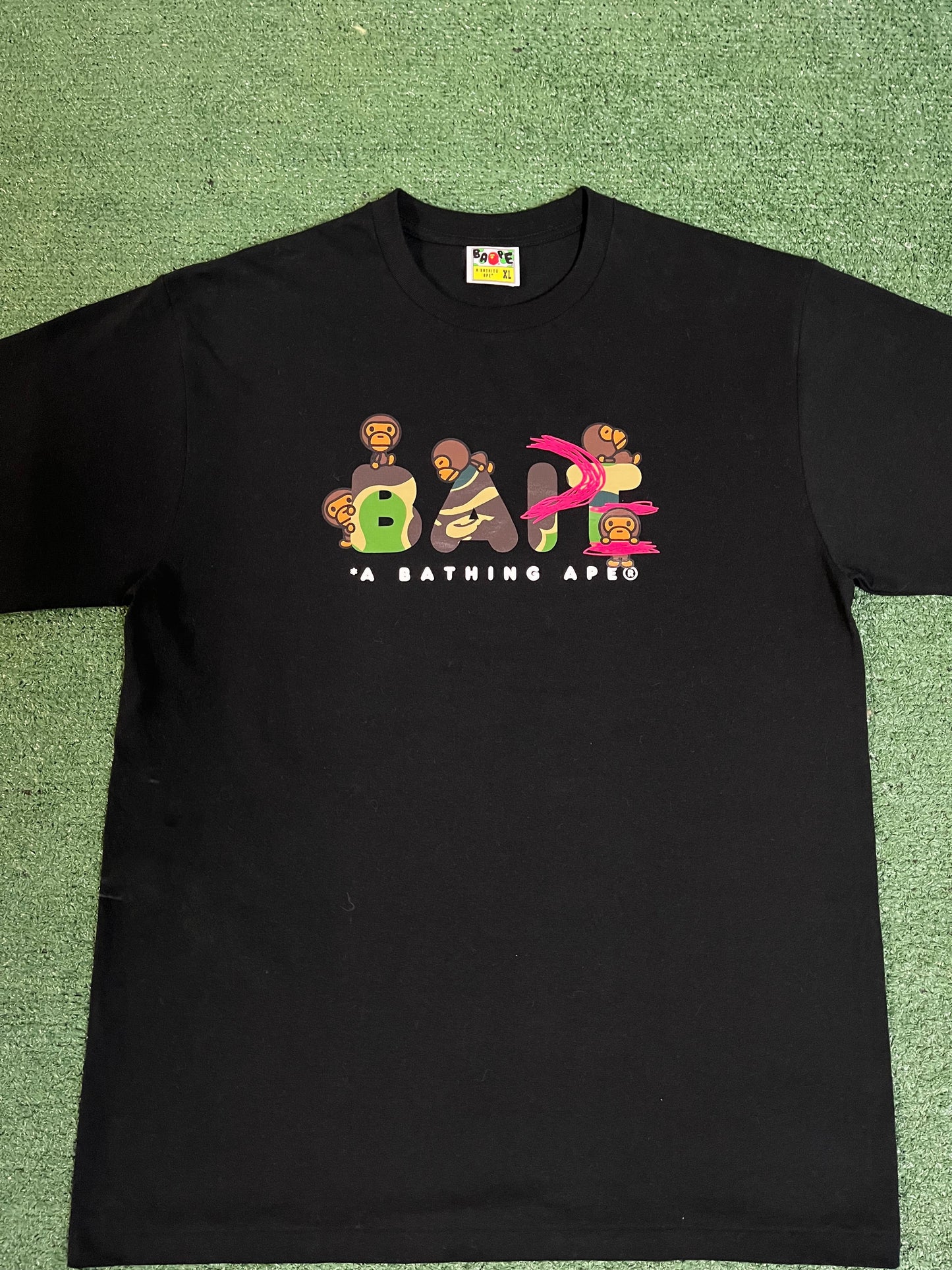 Bape Baby Milo Black tee