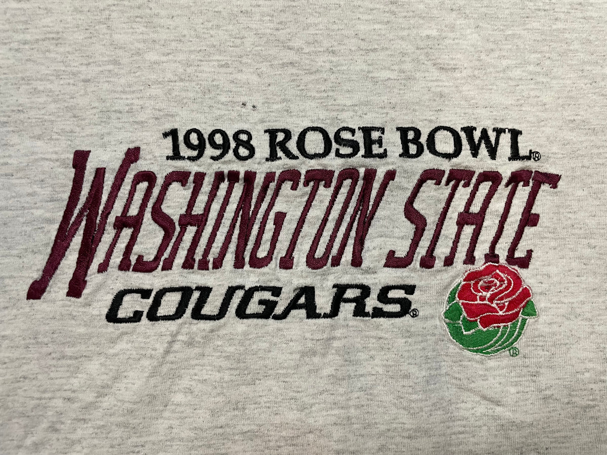 Vintage 1998 Rose Bowl Washington State Cougars embroidered WSU tee