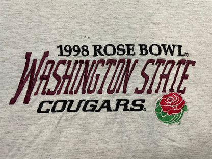 Vintage 1998 Rose Bowl Washington State Cougars embroidered WSU tee