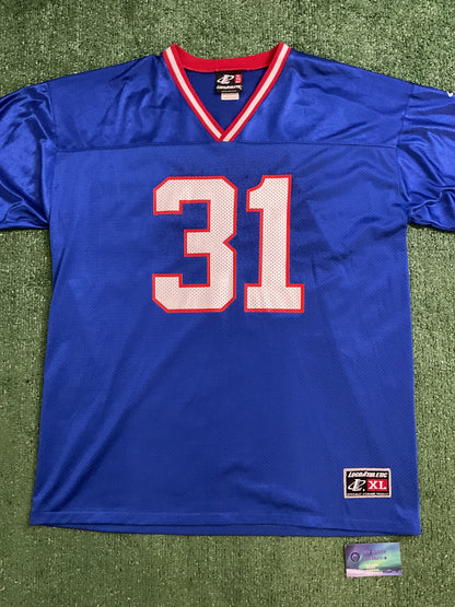 Vintage New York Giants Jason Sehorn Logo athletic jersey