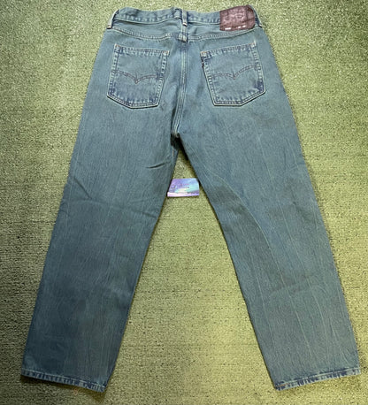Levi Baggy aqua jeans