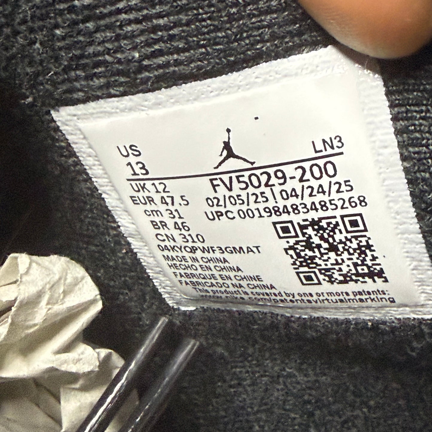 Jordan 4 Cave Stone 13 Men “Preowned”