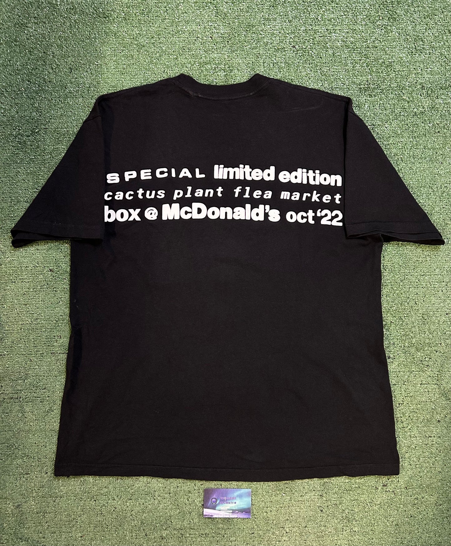 CPFM X MCdonalds black tee