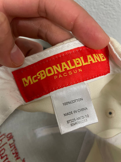 McDonaldland cream & red hat