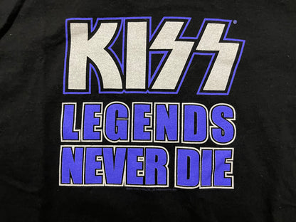 Vintage Kiss 2000 Farewell Tour Shirt Size Youth x-Large