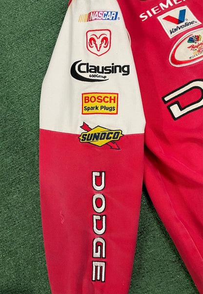 Vintage 1990s Dodge nascar racing jacket