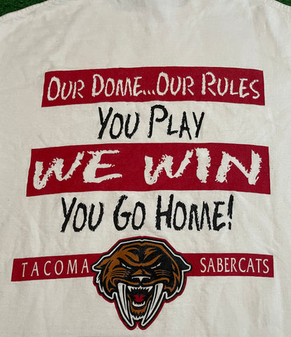 Vintage 1997  tacoma sabercats tee