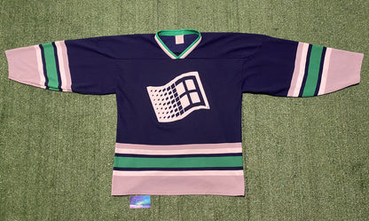 Rare vintage Windows 2000 Microsoft Hockey Challenge Kyle Lamb Jersey