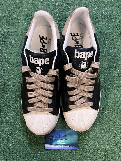 Bape skullsta black size 11men/12.5women