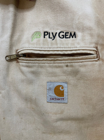 Vintage 2000s Carhartt beige Detroit jacket