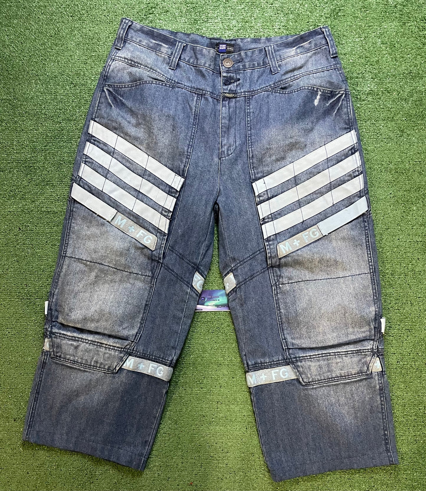 Vintage Marithe Francois Girbaud long Jean shorts