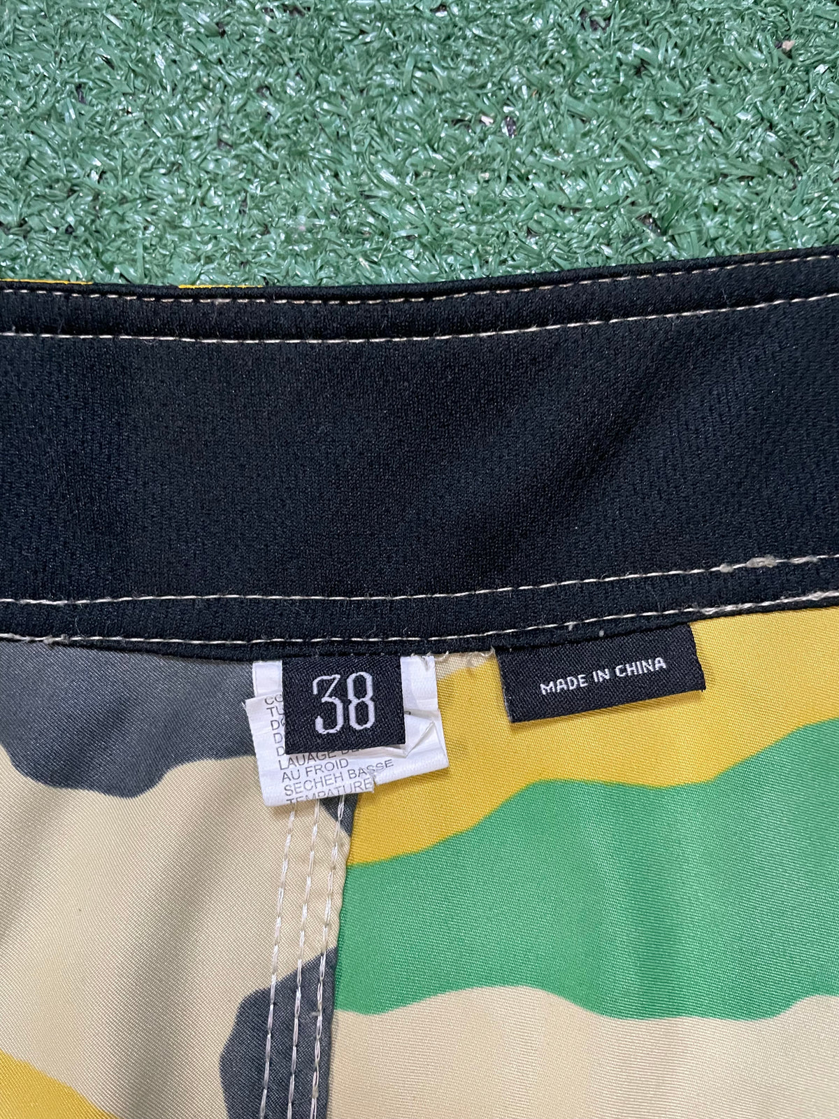 Stussy camo boardshorts