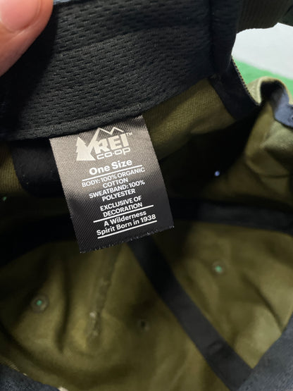 Rei olive green for life outside hat